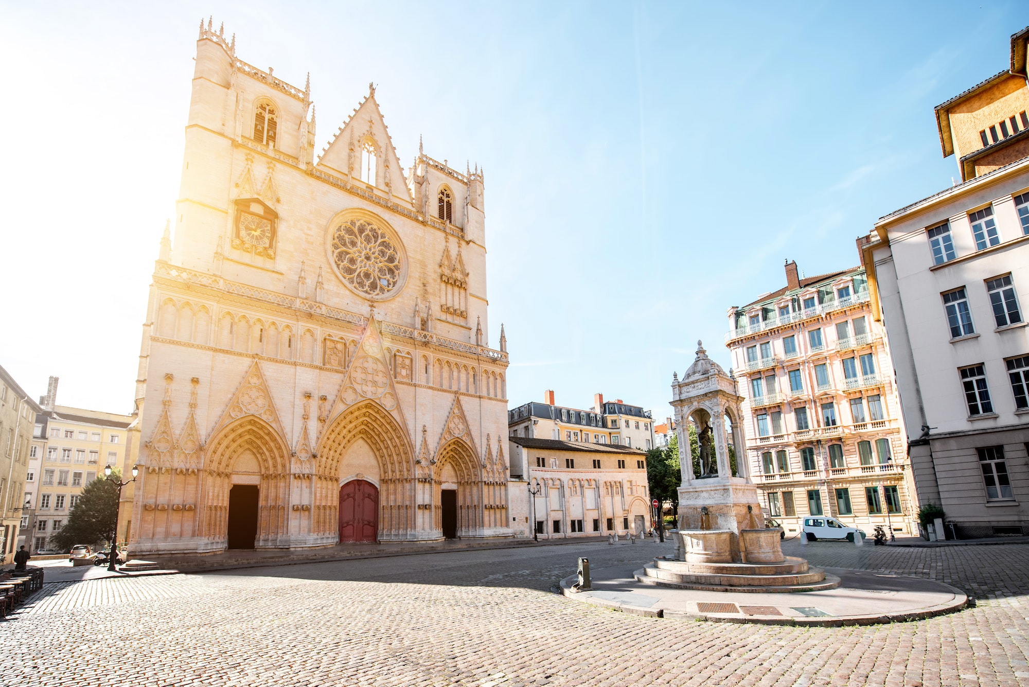 Lyon city in France